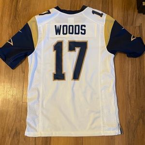 Nike Robert Woods White Los Angeles Rams Jersey
